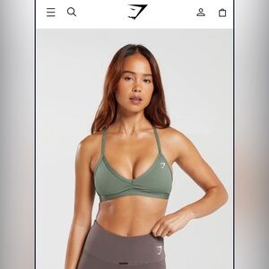 Gymshark minimal Support bra size S